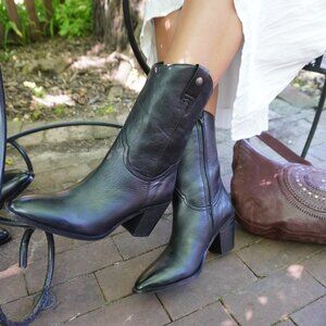 Diba True Genuine Leather Western Inspired Glam Girl Boot